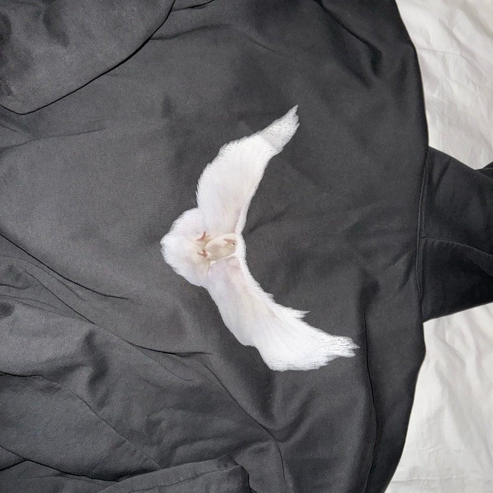 YZY GAP Black Dove Hoodie Medium